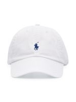 Polo Ralph Lauren casquette en coton à logo brodé - Blanc - thumbnail