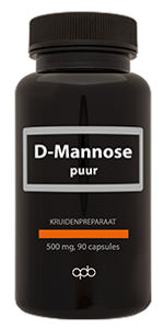 APB Holland D-mannose 500 mg puur (90 caps)