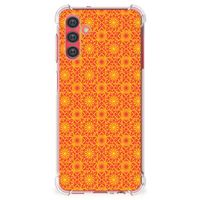 Samsung Galaxy A13 5G | A04s Doorzichtige Silicone Hoesje Batik Oranje