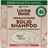 Loving blends solid shampoo milde haver - thumbnail