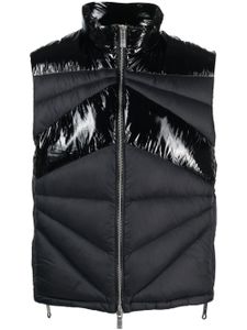 Armani Exchange gilet à design matelassé - Noir