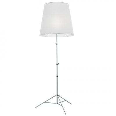 Pallucco - Gilda Perkament Vloerlamp Natuurlijk Aluminium / Wit