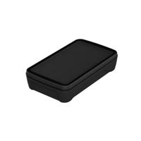 Bopla BOP 500-9005 draagbare behuizing 130 x 75 x 26 ABS zwart (RAL 9005) 1 stuk