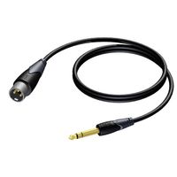 Procab CLA724/10 verloopkabel 1x XLR male naar 1x Stereo jack 10m - thumbnail