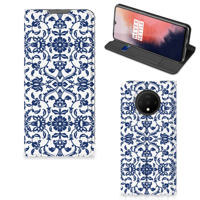 OnePlus 7T Smart Cover Flower Blue