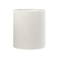 Cilinder lampenkap Breska - Parel Wit - Ø35x40 cm