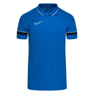 Nike Polo Dri-FIT Academy 21 - Blauw/Wit/Navy Nike Polo Dri-FIT Academy 21 - Blauw/Wit/Navy