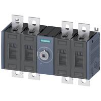 Siemens 3KD42400PE200 Belastbare scheidingsschakelaar 4-polig 400 A 690 V/AC