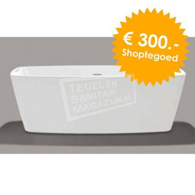 Vrijstaand Beterbad/Xenz Moniek (170x80x60cm) Duobad 200L Acryl Wit Vrijstaand Beterbad/Xenz Moniek (170x80x60cm) Duobad 200L Acryl Wit