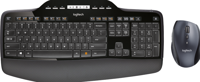 Logitech Wireless Desktop MK710 toetsenbord RF Draadloos QWERTY Engels Zwart