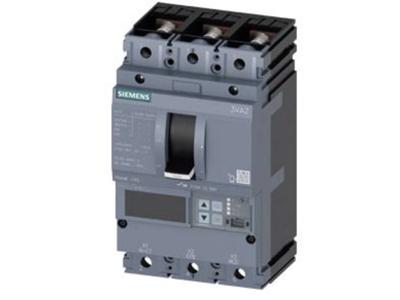 Siemens 3VA2163-5JP32-0AA0 Vermogensschakelaar 1 stuk(s) Instelbereik (stroomsterkte): 25 - 63 A Schakelspanning (max.): 690 V/AC (b x h x d) 105 x 181 x 86 mm