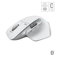 Logitech MX Master 3S For Mac Performance Muis Draadloos Laser Lichtgrijs 7 Toetsen 8000 dpi Darkfield Laser Tracking, Intelligent scrollwiel, Oplaadbaar