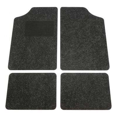 Carpoint Automattenset Uni Zwart 4-delig