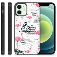 iPhone 12 Mini Back Cover Flamingo Triangle