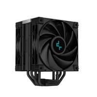 DeepCool AK400 ZERO DARK PLUS Processor Luchtkoeler 12 cm Zwart 1 stuk(s) - thumbnail