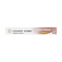 Celeste d&apos;Oro Finest Lungo Crema - 10 koffiecups - thumbnail