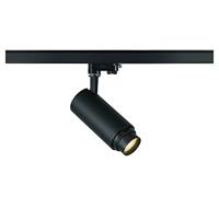 SLV NUMINOS ZOOM M/LED 3-fasen spot, spot, plafondspot, plafond-spot, railsysteem, binnenverlichting/3000 K 20 W 1800 lm zwart dimbaar 15 graden