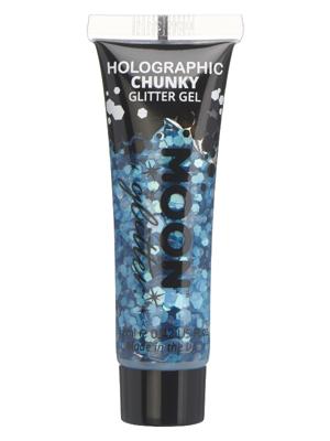 Moon Glitter Parelmoer Grof Blauw