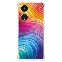 Shockproof Case voor OPPO A98 Regenboog