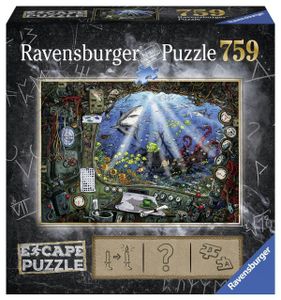 Ravensburger puzzel 759 stukjes escape 4 de onderzeeÃ«r