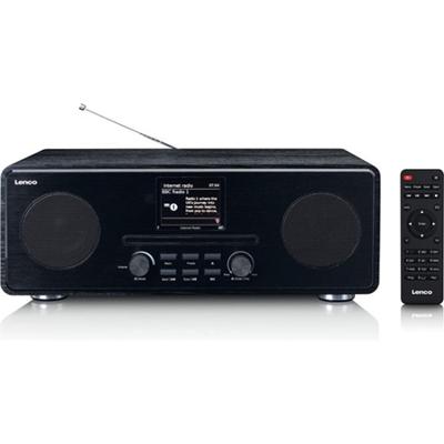 Lenco DIR-260BK DAB+ Internet Radio met Bluetooth Lenco DIR-260BK DAB+ Internet Radio met Bluetooth