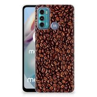 Motorola Moto G60 Siliconen Case Koffiebonen