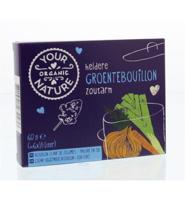 Your Organic Nat Heldere Groentebouillon Zoutarm Bio (60g)
