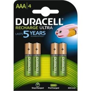 Duracell Stay Charged oplaadbare batterijen AAA (4 stuks)