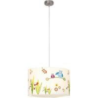 Brilliant Birds Hanglamp E27 53 W Wit, Bont