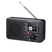 Albrecht DR 86 Radio DAB+, VHF (FM) Oplaadbaar Zwart - thumbnail