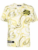 Raf Simons t-shirt à imprimé abstrait - Jaune - thumbnail