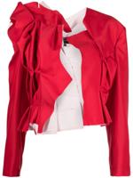 Comme Des Garçons Asymmetrisch jack - Rood