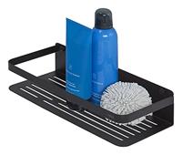 Tiger Caddy Douchemandje, Roestvrij Staal, Mat Zwart, 32 x 7 x 13,6 Cm