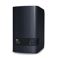 WD My Cloud™ EX2 Ultra Cloud-opslagapparaat 16 TB 2 Bay Business Cloud, Voorzien van 2x 8 TB WD RED WDBVBZ0160JCH-EESN - thumbnail