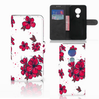 Motorola Moto G7 Power Hoesje Blossom Red