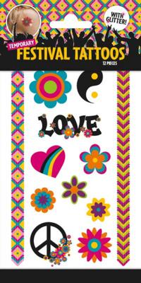 Danneels neptattoos Twinkle Festival junior 12 stuks Danneels neptattoos Twinkle Festival junior 12 stuks