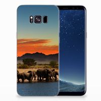 Samsung Galaxy S8 Plus TPU Hoesje Olifanten - thumbnail