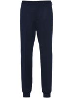 Prada pantalon de jogging en laine - Bleu