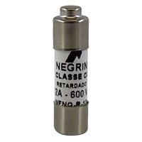 Eaton FNQ-R-2 zekeringhouder, laagspanning, 2 A, AC 600 V, 10 x 38 mm, 13/32 x 1-1/2 inch, CC, Ul, orgen, beveiligd tegen verwarring