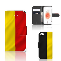 Apple iPhone 5 | 5s | SE Bookstyle Case Belgische Vlag