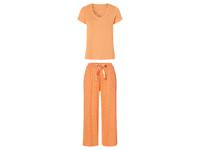 esmara Dames pyjama (M (40/42), Perzik) - thumbnail