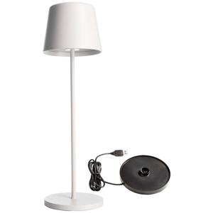 Deko Light 620199 Canis Tafellamp voor buiten 3.5 W Warmwit Wit