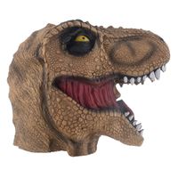 Funny Fashion Dierenmasker/verkleed masker - dinosaurus - latex - volwassenen   -