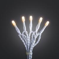 Konstsmide 3811-800 Micro-lichtketting Buiten Energielabel: G (A - G) werkt op het lichtnet Aantal lampen 80 LED Barnsteen Verlichte lengte: 12.64 m - thumbnail