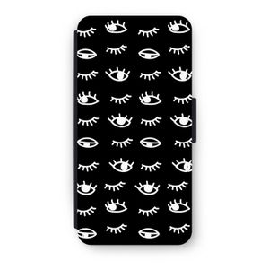 Eye pattern #3: iPhone 7 Flip Hoesje