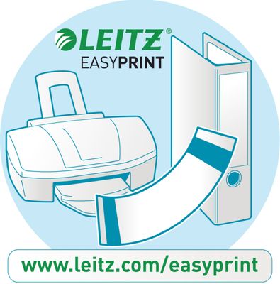 Leitz Ordneretiketten 1685-20-85 61 x 191 mm Papier Grijs Permanent hechtend 100 stuk(s)