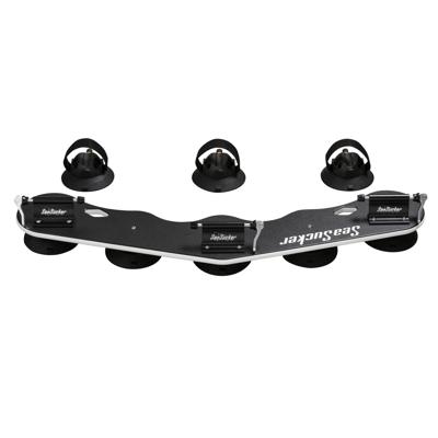 SeaSucker Bomber fietsendrager dak 3 fietsen zwart