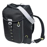 Basil Bicycle Daypack Miles Black Lime - 17 liter
