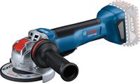 Bosch Blauw GWX 18V-10 P Accu Haakse Slijper | 125 mm | Zonder accu en lader | In L-Boxx - 06019J4201