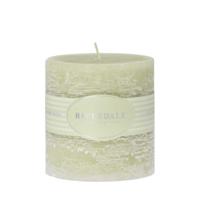 Rustieke Geurkaars Summer Bellini pistache 10x10cm